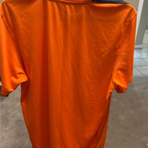 Adidas Training T-Shirt Crewneck Men's XL Short Sleeve Activewear Orange NWOT - Picture 12 of 12